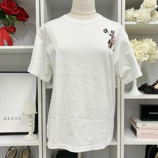 エルメス(Hermes)の8627 未使用 エルメス FAUBOURG RAINBOW コットン Tシャツ(Tシャツ(半袖/袖なし))