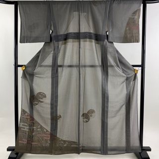 付下げ 身丈163cm 裄丈63cm 正絹 名品 【中古】(着物)