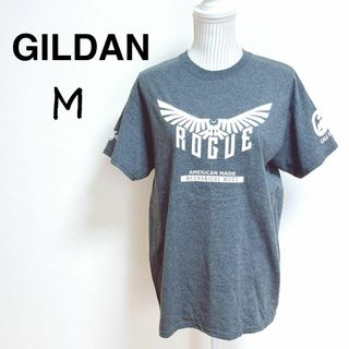 ギルダン　半袖Tシャツ　ビッグプリント【M】ウルトラコットン　クルーネック(Tシャツ/カットソー(半袖/袖なし))