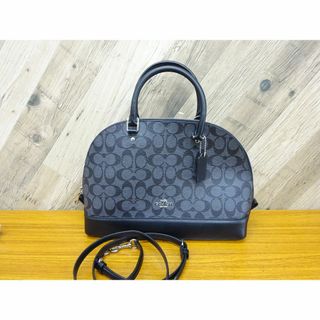 COACH - K奈202/ COACH シエラサッチェル PVC レザー ハンドバッグ