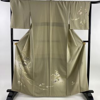 訪問着 身丈165cm 裄丈67cm 正絹 名品 【中古】(着物)