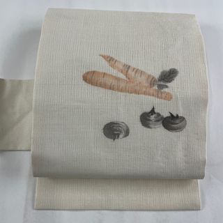 名古屋帯 美品 秀品 正絹 【中古】(帯)