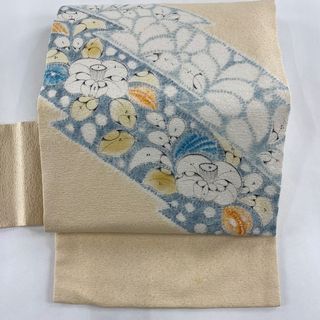 名古屋帯 秀品 正絹 【中古】(帯)