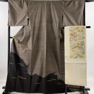 付下げ 身丈166cm 裄丈68cm 正絹 美品 秀品 【中古】(着物)