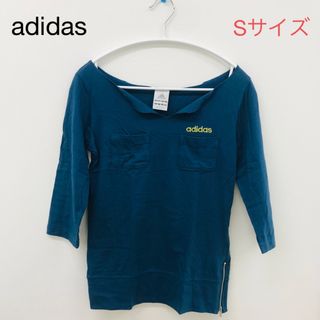 アディダス(adidas)のadidas レディース 七分袖 シャツ トップス　A25(Tシャツ(長袖/七分))