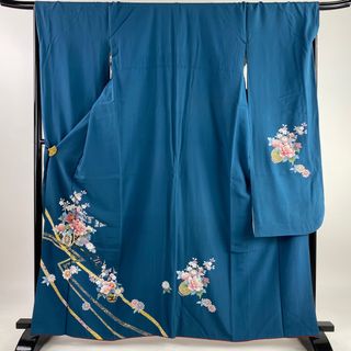 振袖 身丈161cm 裄丈68cm 正絹 秀品 【中古】(着物)