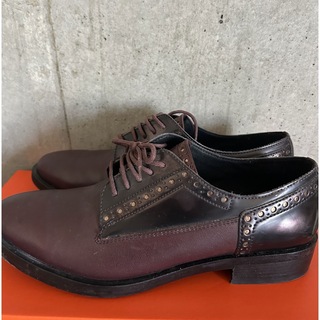 GEOXブラウン靴24 (ローファー/革靴)