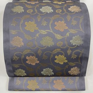 袋帯 美品 秀品 六通 正絹 【中古】(帯)