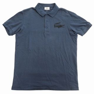 ラコステ(LACOSTE)のラコステ LACOSTE ロゴ プリント 鹿の子 ポロシャツ カットソー 3※(ポロシャツ)