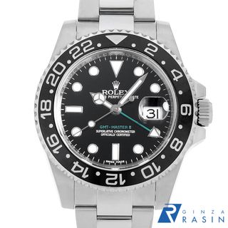 ロレックス(ROLEX)のロレックス GMTマスターII 116710LN ブラック ランダム番 メンズ 中古 腕時計(腕時計(アナログ))