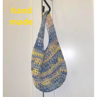 【hand made】フィッシュネットコットンバッグ／送料込♡(ショルダーバッグ)