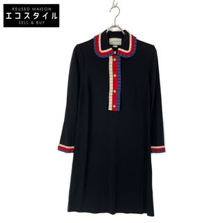 グッチ(Gucci)のグッチ ﾈｲﾋﾞｰ ﾊﾟｰﾙﾎﾞﾀﾝ ﾌﾘﾙﾜﾝﾋﾟｰｽ L(その他)