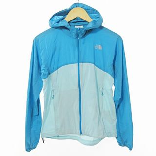 ザノースフェイス(THE NORTH FACE)のザノースフェイス NPW21209 スワローテール フーディ ジャケット 青 M(ナイロンジャケット)