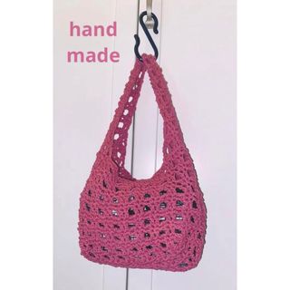 【hand made】あみあみバッグ／送料込♡(ショルダーバッグ)