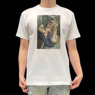 未使用 新品 ウィリアムブグロー 天使と聖母 地下鉄 アカデミズム絵画 Tシャツ(Tシャツ/カットソー(半袖/袖なし))