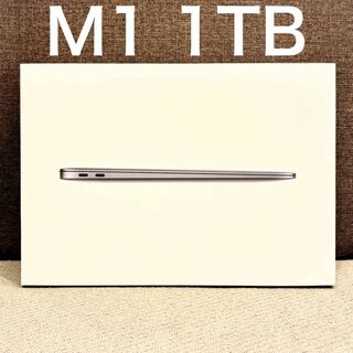 アップル(Apple)のMacBook Air 13インチ M1チップ メモリ16GB SSD 1TB(ノートPC)