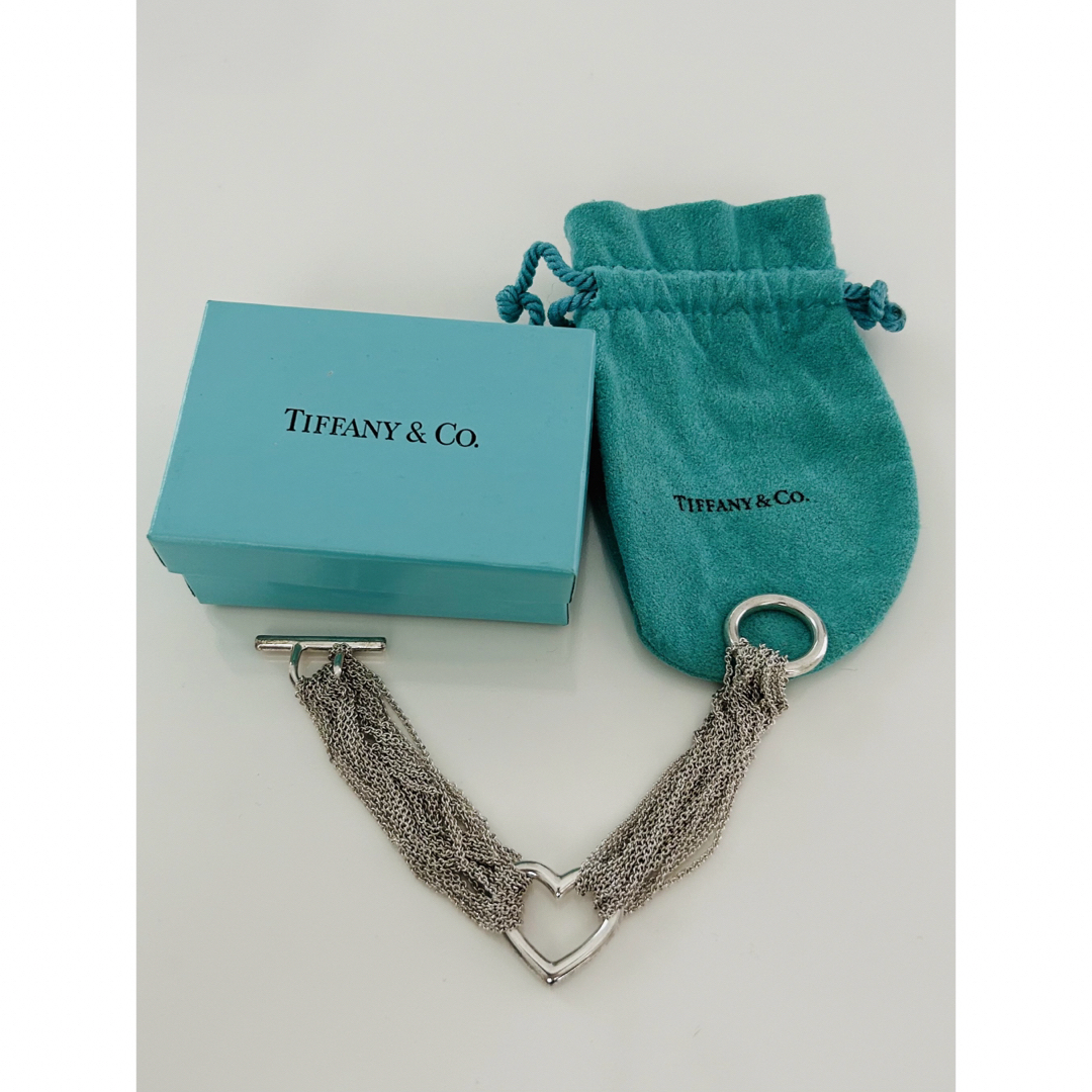 Tiffany ブレスレット オープンハート 10連トグル ティファニー Tiffany ブレスレット オープンハート 10連トグル ティファニー