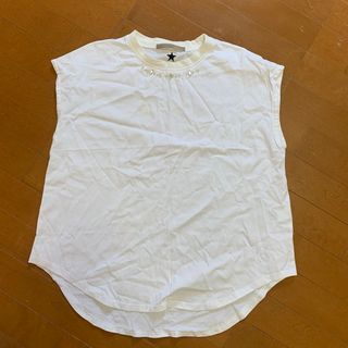 レディース　トップス　Tシャツ　ノースリーブ(Tシャツ(半袖/袖なし))