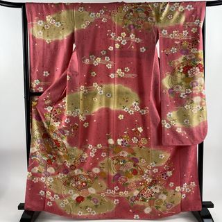 振袖 身丈166cm 裄丈66cm 正絹 名品 【中古】(着物)