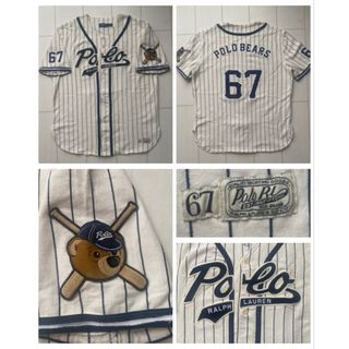 ポロラルフローレン(POLO RALPH LAUREN)の未使用 POLO BEAR BASEBALL SHIRT ベースボールシャツ L(ジャージ)