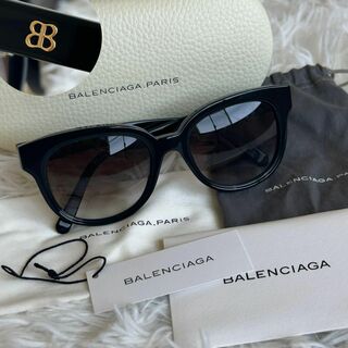 Balenciaga - 【美品】バレンシアガ BB ロゴ サングラス ゴールド 金具 BAL0137