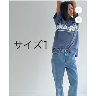 シー(SEA)のSEA GRAPHIC H/S TEE（PLUMERIA） サイズ1(Tシャツ(半袖/袖なし))