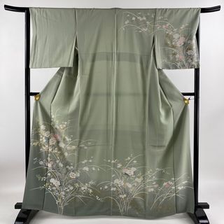 訪問着 身丈165cm 裄丈65cm 正絹 美品 秀品 【中古】(着物)