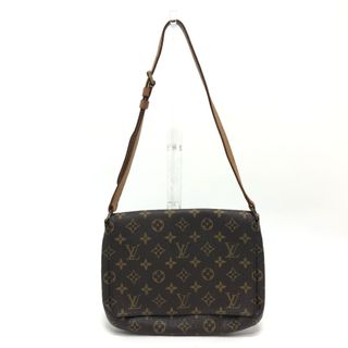 ルイヴィトン(LOUIS VUITTON)のルイヴィトン LOUIS VUITTON ミュゼットタンゴ M51388 モノグラム ショートストラップ 肩掛け ショルダーバッグ モノグラムキャンバス ブラウン(ショルダーバッグ)