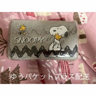 スヌーピー(SNOOPY)のスヌーピー　長財布　グレー(財布)