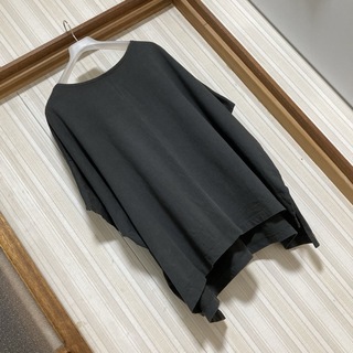 レプシィム(LEPSIM)のLEPSIM レプシィム ブラック BIGオーバー トップス サイズF(Tシャツ/カットソー(半袖/袖なし))