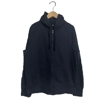 ユニクロ(UNIQLO)のユニクロ UNIQLO パーカー スウェット 長袖 XL ネイビー 紺 /AG(パーカー)