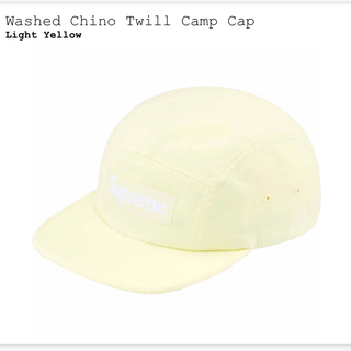 シュプリーム(Supreme)のsupreme Washed Chino Twill Camp Cap(キャップ)