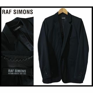 ラフシモンズ(RAF SIMONS)のラフシモンズ 2004-2005AW WAVES期 ギャバジン 1B ジャケット(テーラードジャケット)