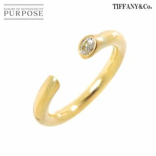 ティファニー(Tiffany & Co.)のティファニー TIFFANY&Co. 14号 リング ダイヤ 18K YG イエローゴールド 750 指輪 VLP 90232694(リング(指輪))