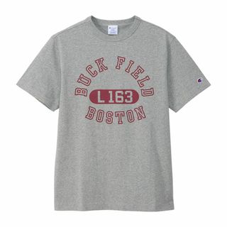 チャンピオン Tシャツ 半袖 丸首 綿100% グラフィックプリント ショートス(その他)