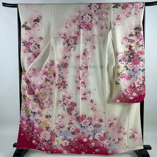 振袖 身丈165.5cm 裄丈66cm 正絹 逸品 【中古】(着物)