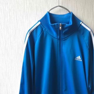 アディダス(adidas)のadidas トラックジャケット　ブルー(ジャージ)