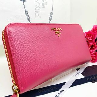 プラダ(PRADA)の✨極美品✨プラダ PRADA サフィアーノメタル ラージモデル ラウンド 長財布(財布)