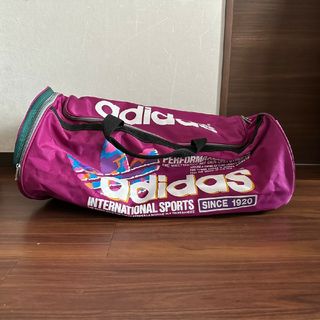 アディダス(adidas)のadidas アディダス ボストンバッグ ピンク ヴィンテージ レトロ(ボストンバッグ)