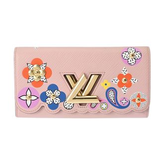 ルイヴィトン(LOUIS VUITTON)のルイヴィトン エピ ポルトフォイユツイスト 長財布 ローズ(財布)