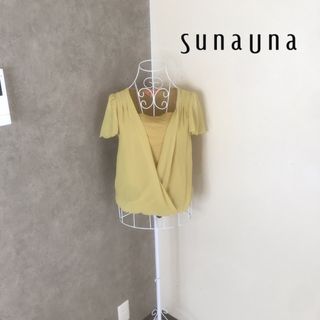 スーナウーナ(SunaUna)のスーナウーナ♡2度着用　カットソー(カットソー(半袖/袖なし))