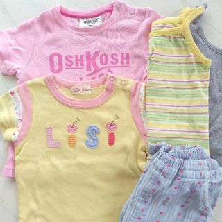 オシュコシュ(OshKosh)の９０㎝　　5点セット(Tシャツ/カットソー)