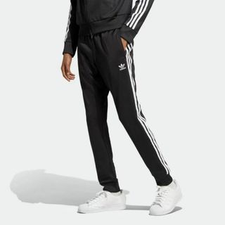 アディダス(adidas)のadidas originals トラックジャージパンツ 黒白 Sサイズ(ジャージ)