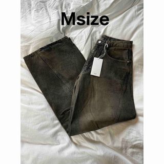 WYM Twisted Curved Wide Denim Msize