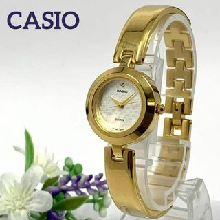 カシオ(CASIO)の387 稼働品 CASIO カシオ レディース 腕時計 ラウンド 人気 希少(腕時計)