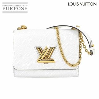 ルイヴィトン(LOUIS VUITTON)の新品同様 ルイ ヴィトン LOUIS VUITTON エピ ツイスト MM ショルダー バッグ レザー ブロン M55513 ホワイト RFID Twist MM VLP 90234579(ショルダーバッグ)