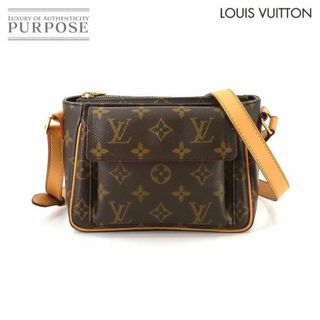 ルイヴィトン(LOUIS VUITTON)のルイ ヴィトン LOUIS VUITTON モノグラム ヴィバシテ PM ショルダー バッグ ブラウン M51165 ゴールド 金具 VLP 90236463(ショルダーバッグ)