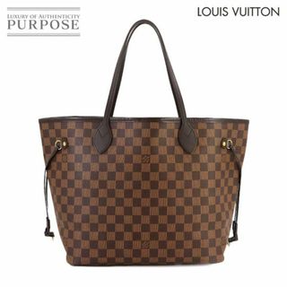 ルイヴィトン(LOUIS VUITTON)の未使用 展示品 ルイ ヴィトン LOUIS VUITTON ダミエ ネヴァーフル MM トート バッグ エベヌ スリーズ N41358 ブラウン ゴールド 金具 RFID VLP 90237446(トートバッグ)