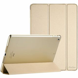 【色:ゴールド】ProCase iPad 9.7"(旧型）ケース スマート 超ス(タブレット)