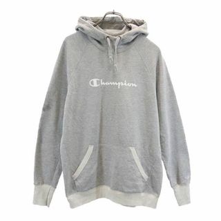 チャンピオン(Champion)のチャンピオン 長袖 スウェットパーカー 2XL グレー Champion ビッグサイズ メンズ(パーカー)